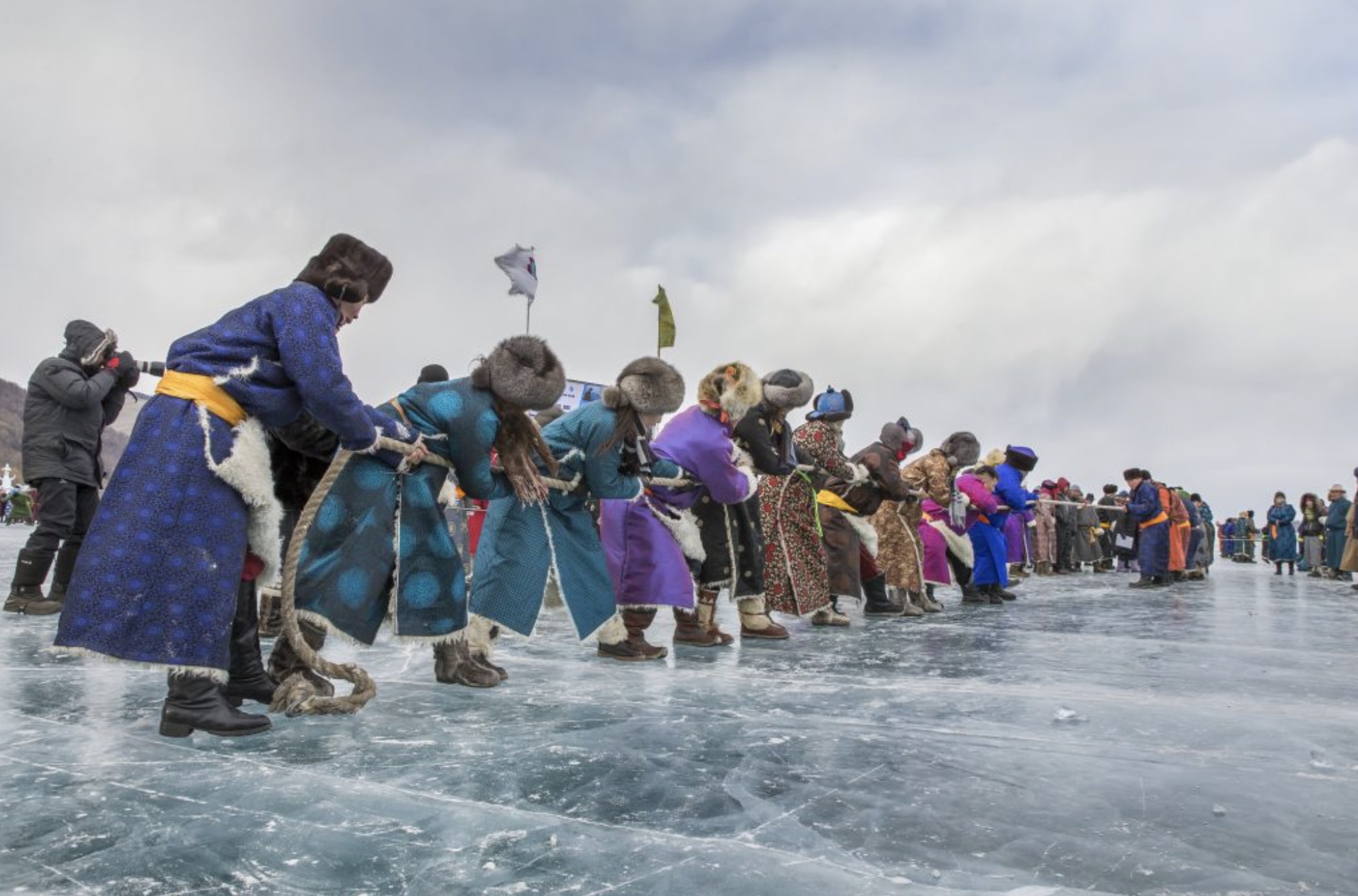 khuvsgul lake ice festival